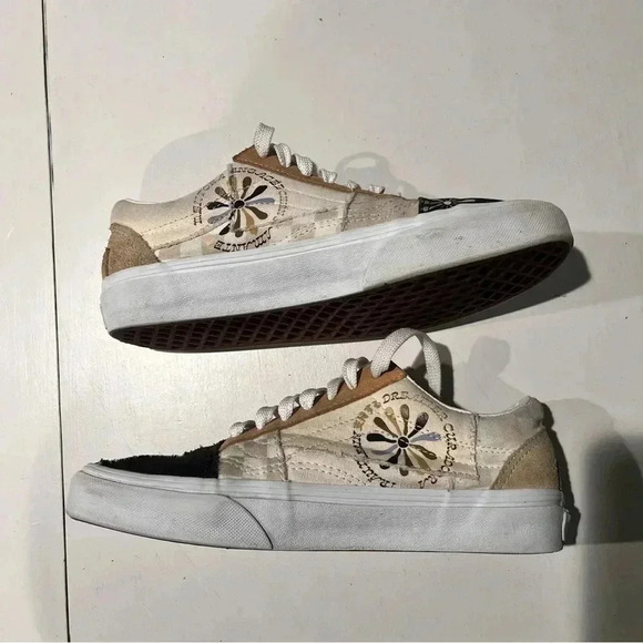 Urban outfitters Vans Old Skool Divine‎ Patchwork Sneaker womens 7 mens 5.5 - Picture 5 of 10